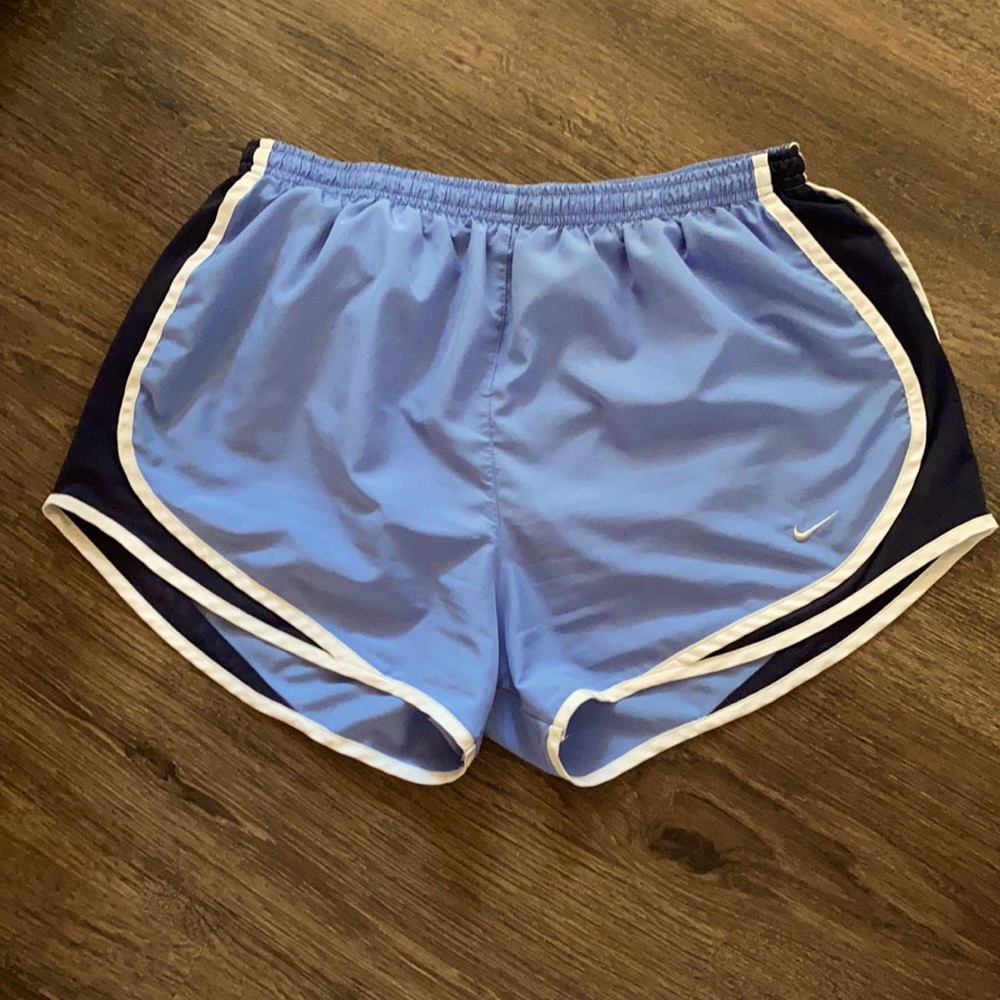 Blue Nike Runner Shorts. Size L